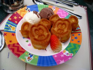 mickey mouse waffles